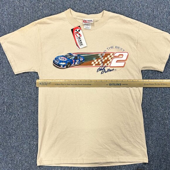 Vintage New With Tags Rusty Wallace Sz M T Shirt Chase Authentics - Picture 5 of 9